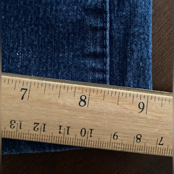 Ladies Size 8 Average Jean Star Dark Denim Jeans - Picture 8 of 16